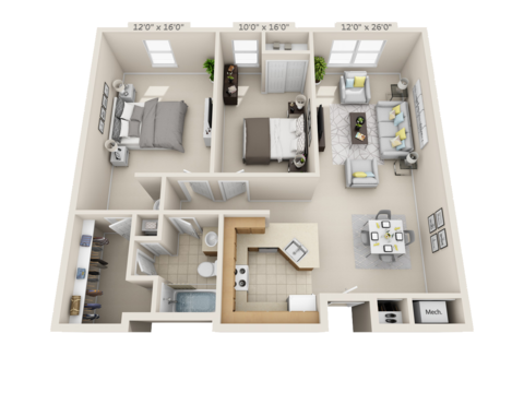 The Cardinal - River & Ravine